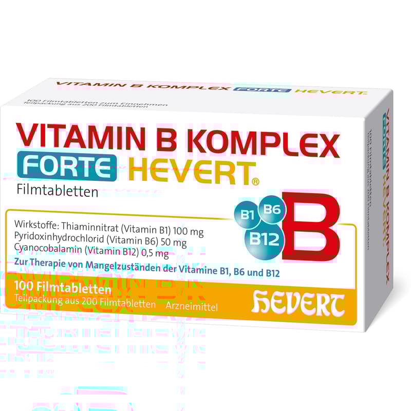 VITAMIN B KOMPLEX forte Hevert Tabletten