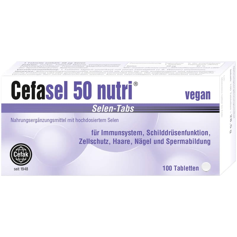 CEFASEL 50 nutri Selen-Tabs
