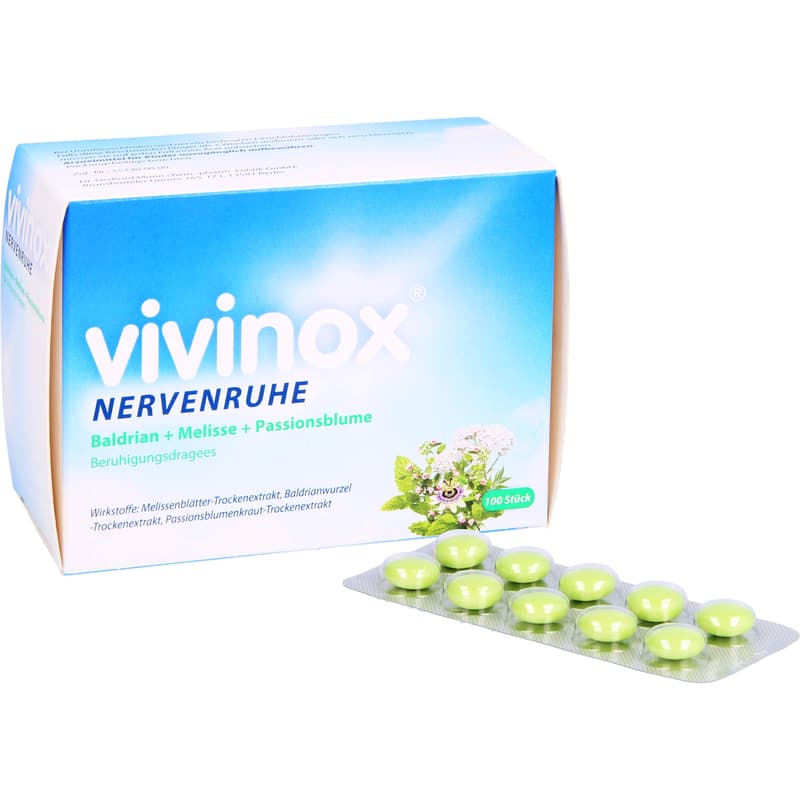 VIVINOX Nervenruhe Baldr.+Mel.+Passion.Beruh.Drag.