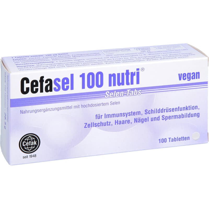 CEFASEL 100 nutri Selen-Tabs