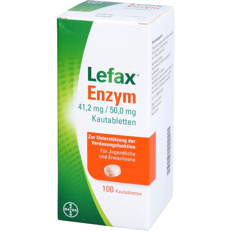 LEFAX Enzym Kautabletten