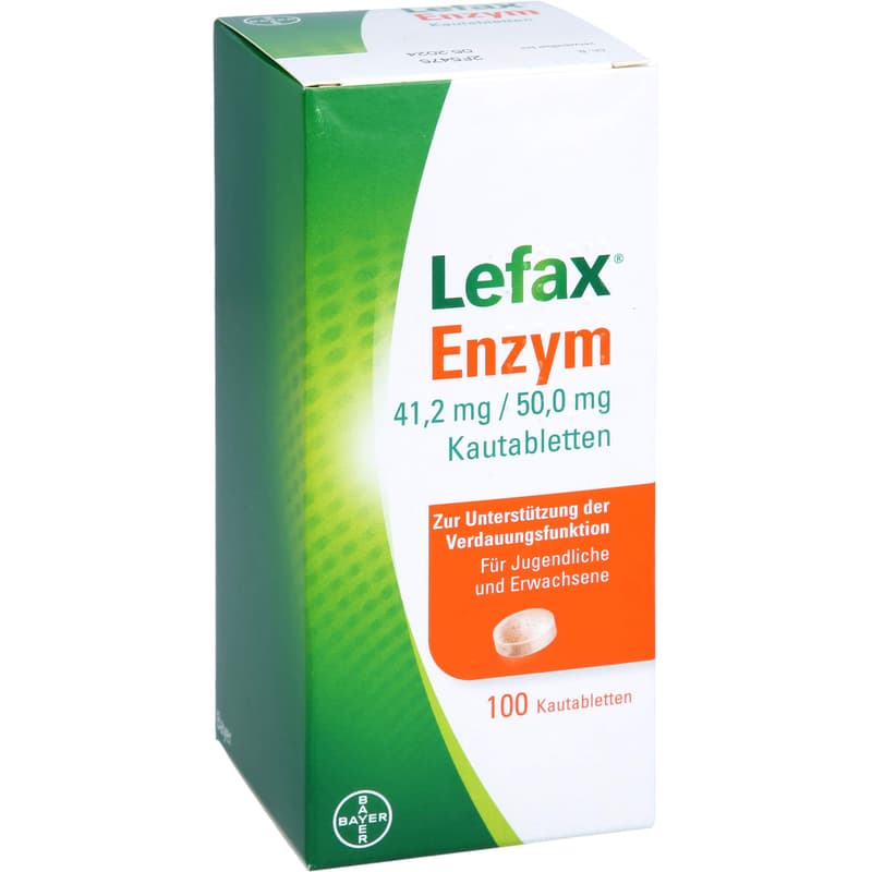 LEFAX Enzym Kautabletten