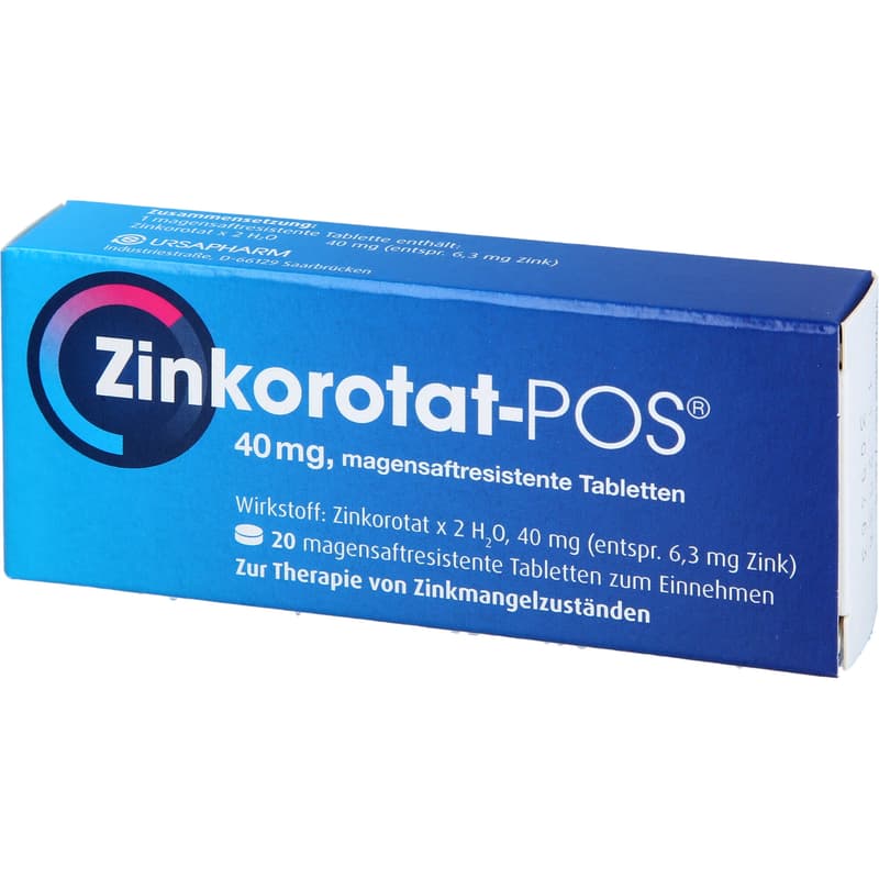 ZINKOROTAT POS magensaftresistente Tabletten
