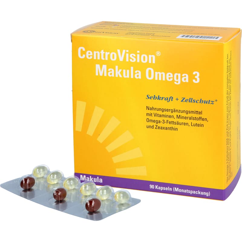 CENTROVISION Makula Omega-3 Kapseln