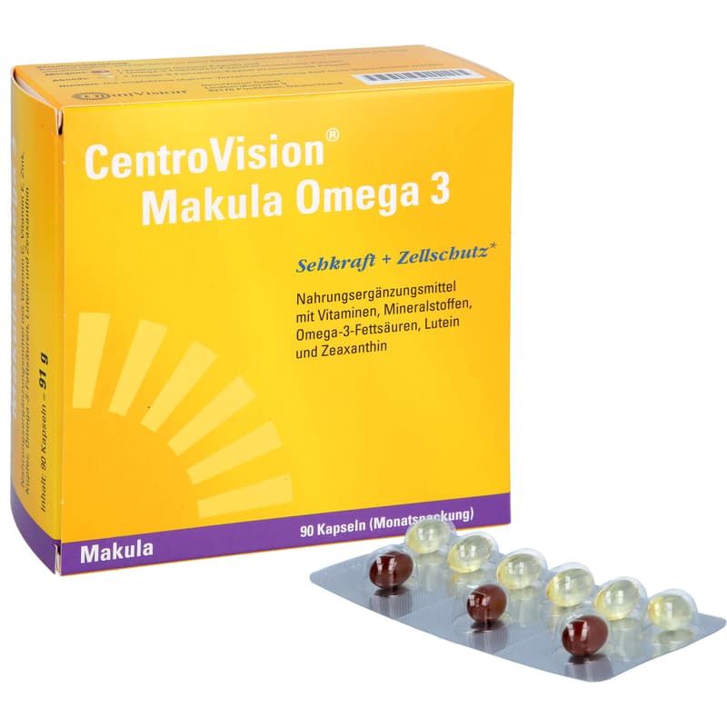 CENTROVISION Makula Omega-3 Kapseln