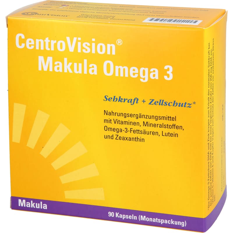 CENTROVISION Makula Omega-3 Kapseln