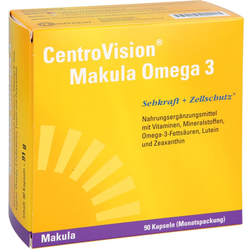 CENTROVISION Makula Omega-3 Kapseln