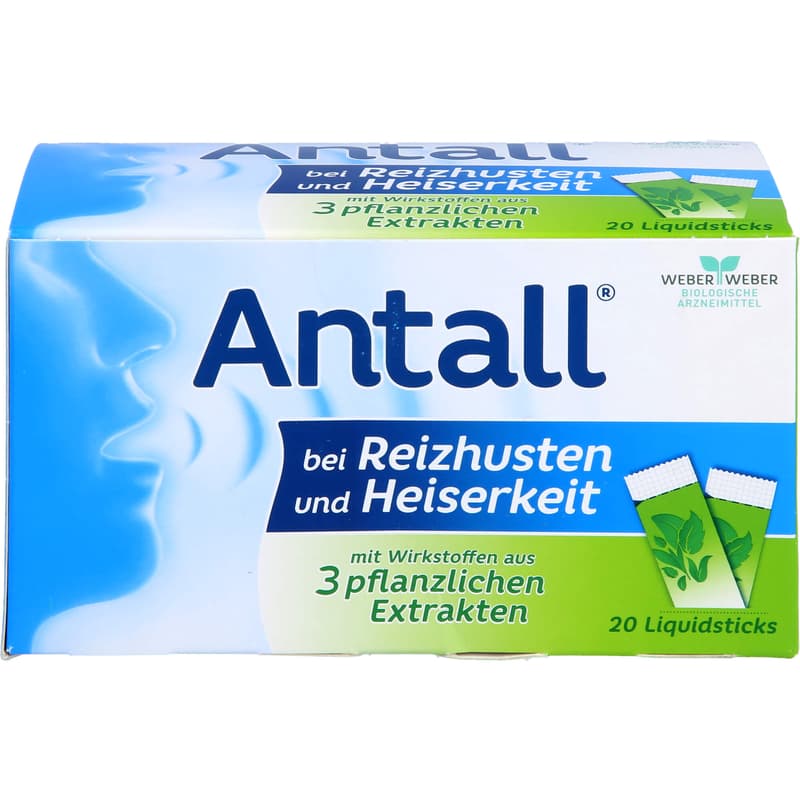 ANTALL bei Reizhusten und Heiserkeit Liquid Sticks