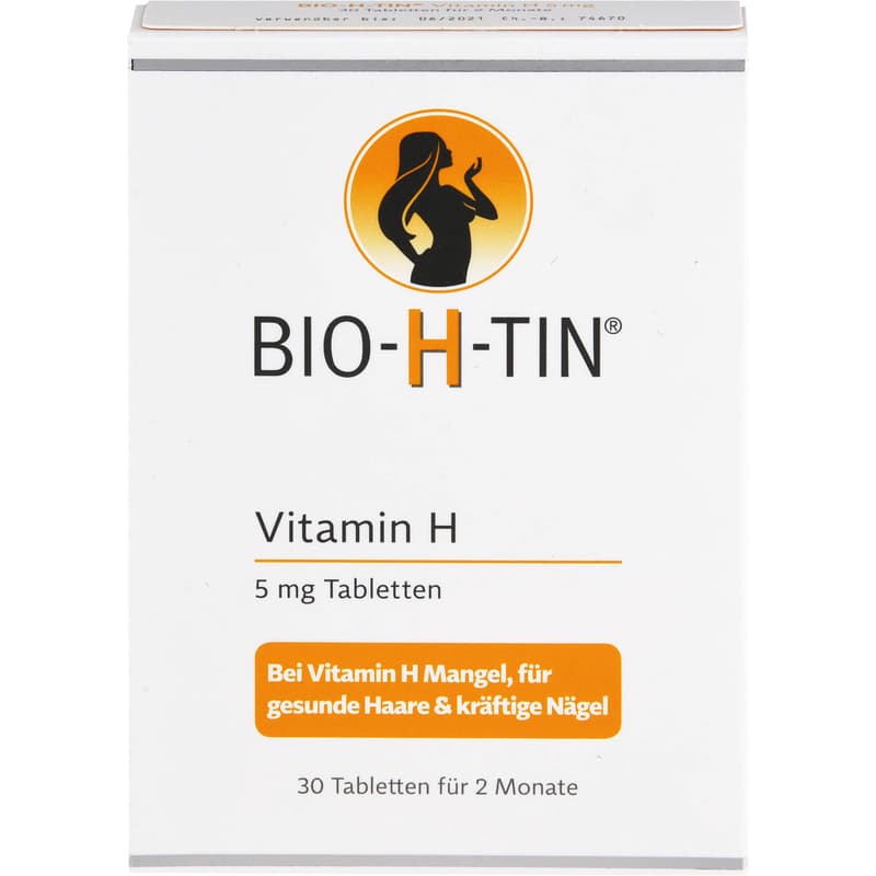 BIO-H-TIN Vitamin H 5 mg für 2 Monate Tabletten