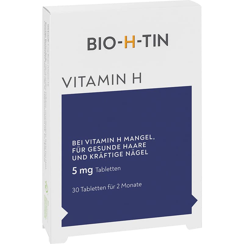 BIO-H-TIN Vitamin H 5 mg für 2 Monate Tabletten
