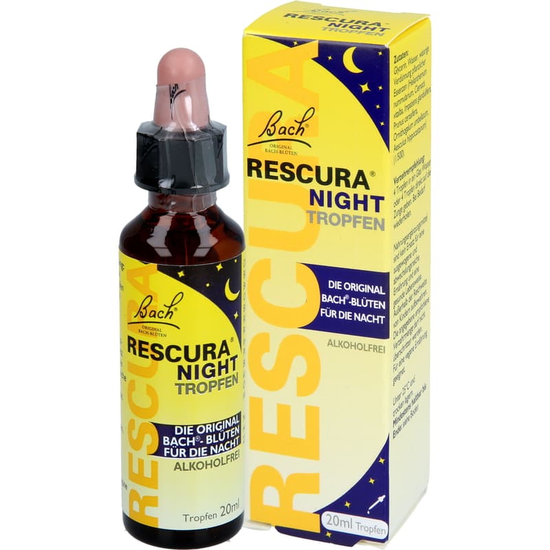 BACHBLÜTEN Original Rescura Night Tropfen alk.frei