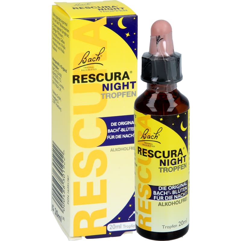 BACHBLÜTEN Original Rescura Night Tropfen alk.frei