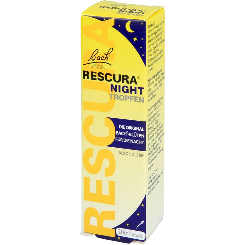 BACHBLÜTEN Original Rescura Night Tropfen alk.frei