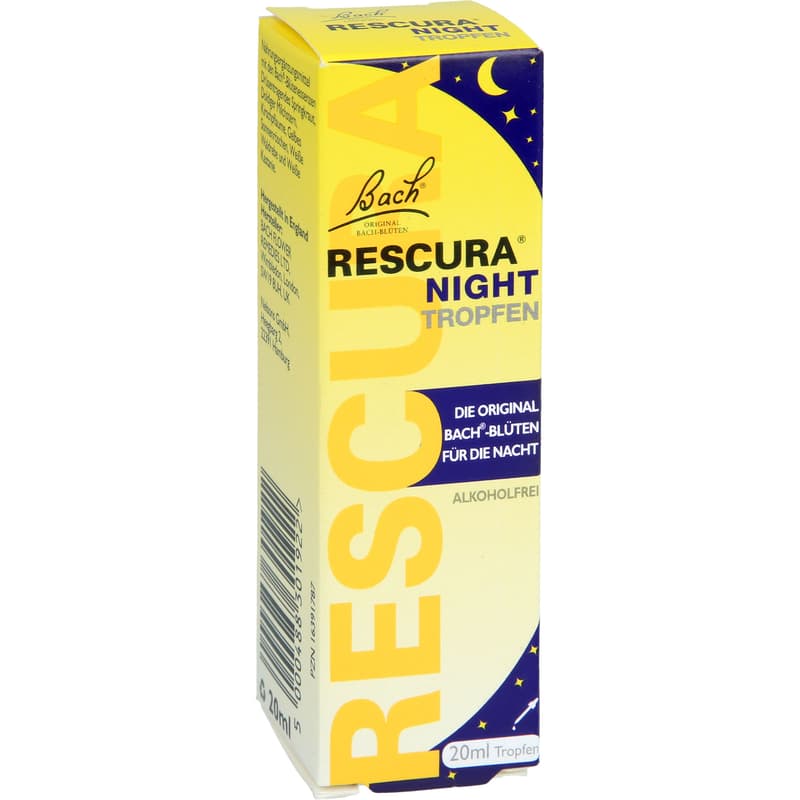 BACHBLÜTEN Original Rescura Night Tropfen alk.frei