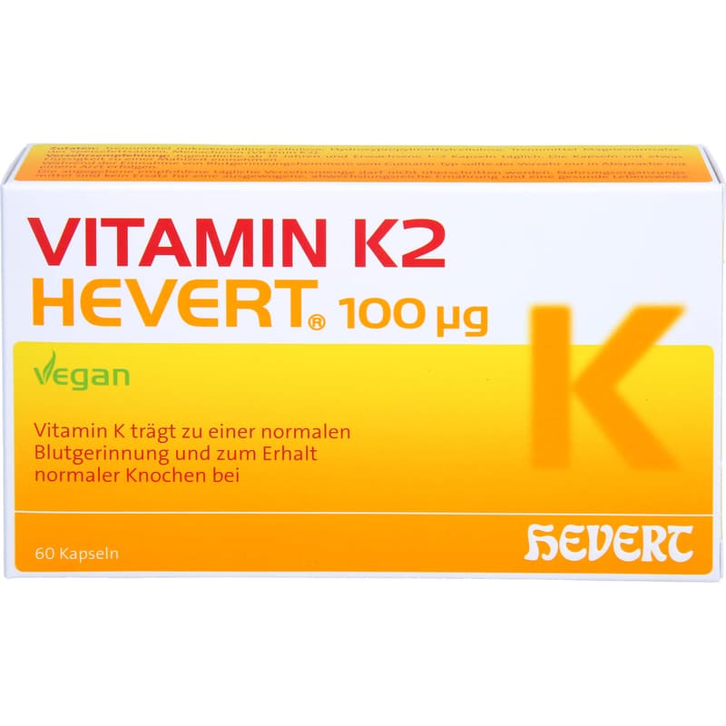 VITAMIN K2 HEVERT 100 μg Kapseln