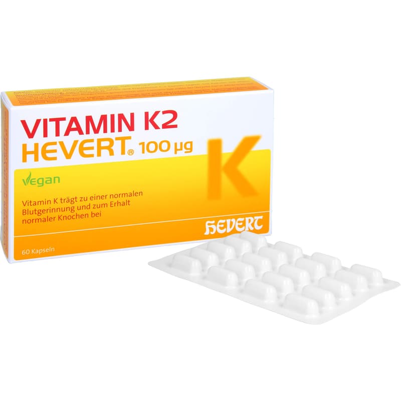 VITAMIN K2 HEVERT 100 μg Kapseln