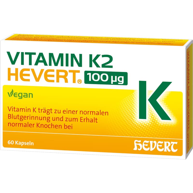 VITAMIN K2 HEVERT 100 μg Kapseln