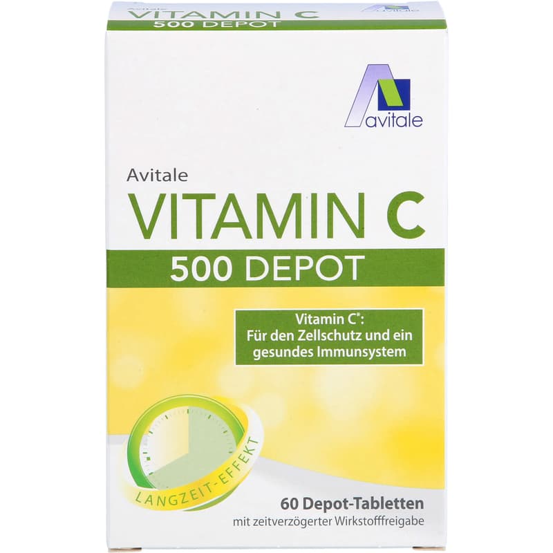 VITAMIN C 500 mg Depot Tabletten
