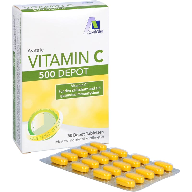 VITAMIN C 500 mg Depot Tabletten