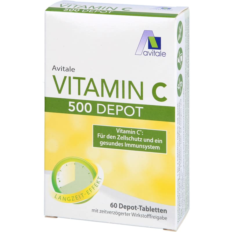 VITAMIN C 500 mg Depot Tabletten