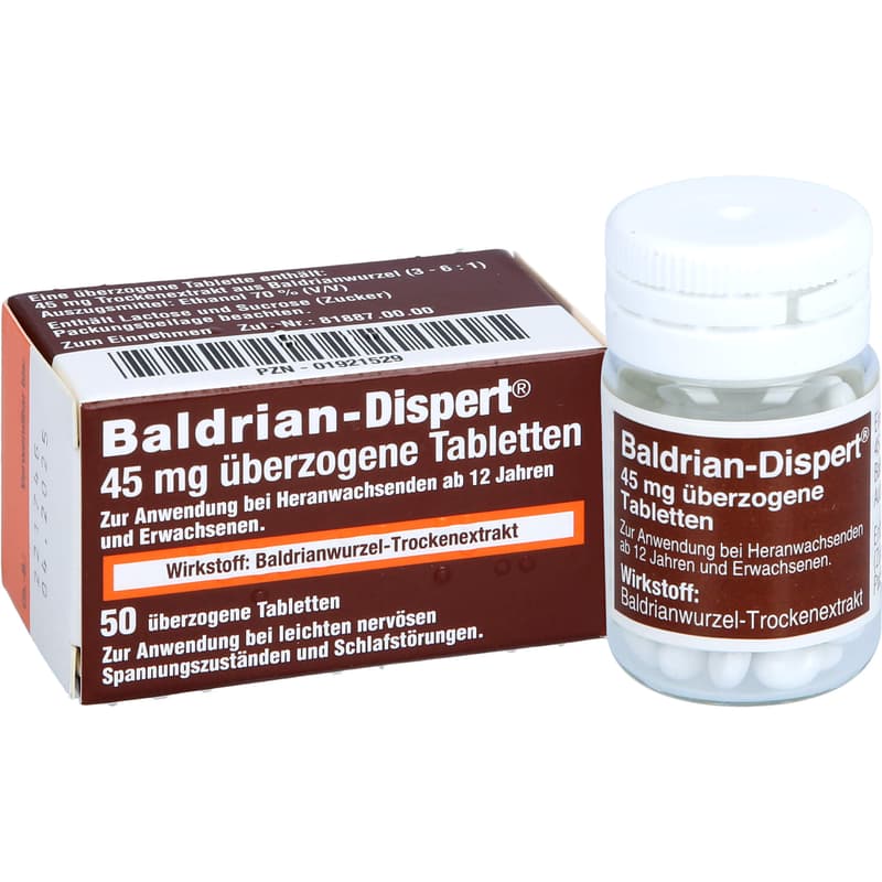BALDRIAN DISPERT 45 mg überzogene Tabletten