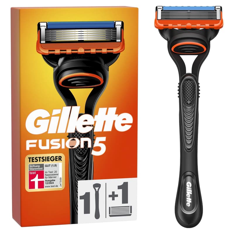 Gillette Fusion5 Rasierer für Männer, Gillette Rasierer, Ersatzklinge