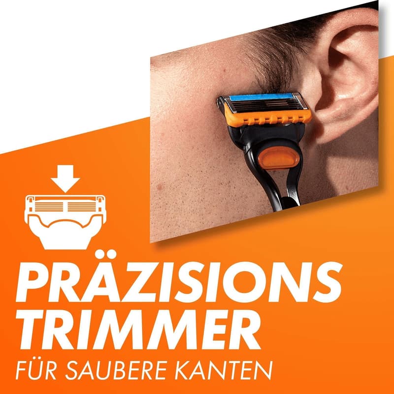 Gillette Fusion5 Rasierer für Männer, Gillette Rasierer, Ersatzklinge
