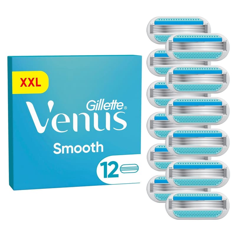 Gillette Venus Smooth Women's Razor Blades Replacement Blades