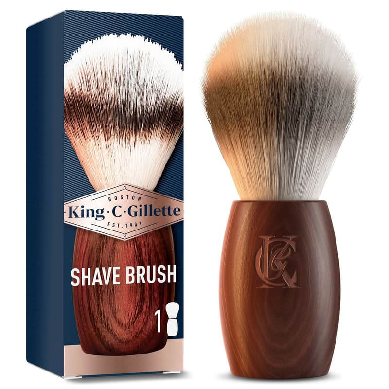 King C. Gillette Beard Care Shaving Brush