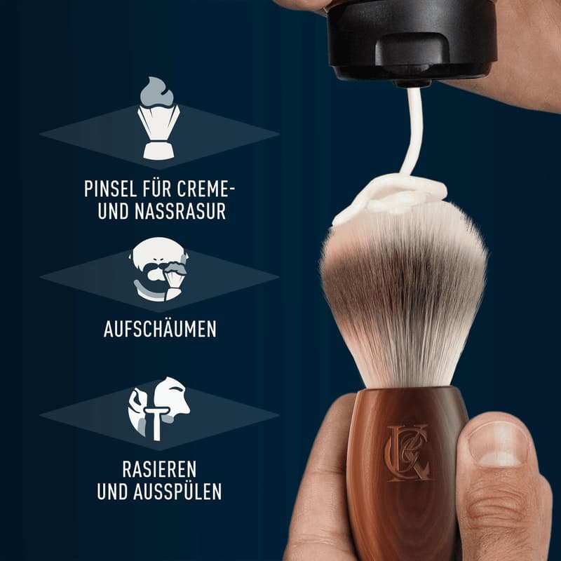 King C. Gillette Beard Care Shaving Brush