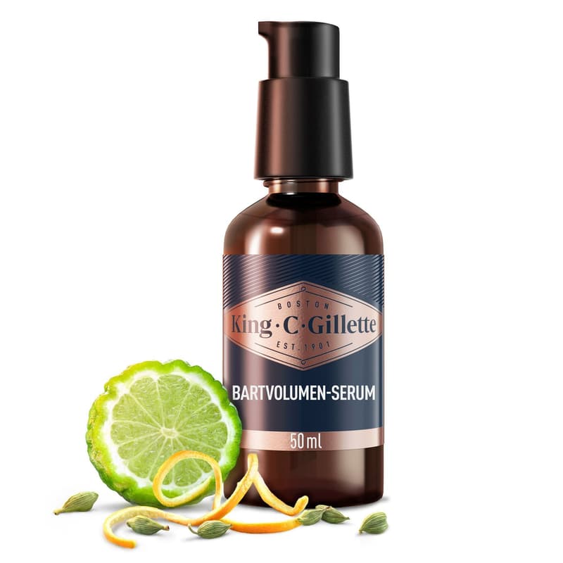 King C. Gillette Bartvolumen-Serum für Männer