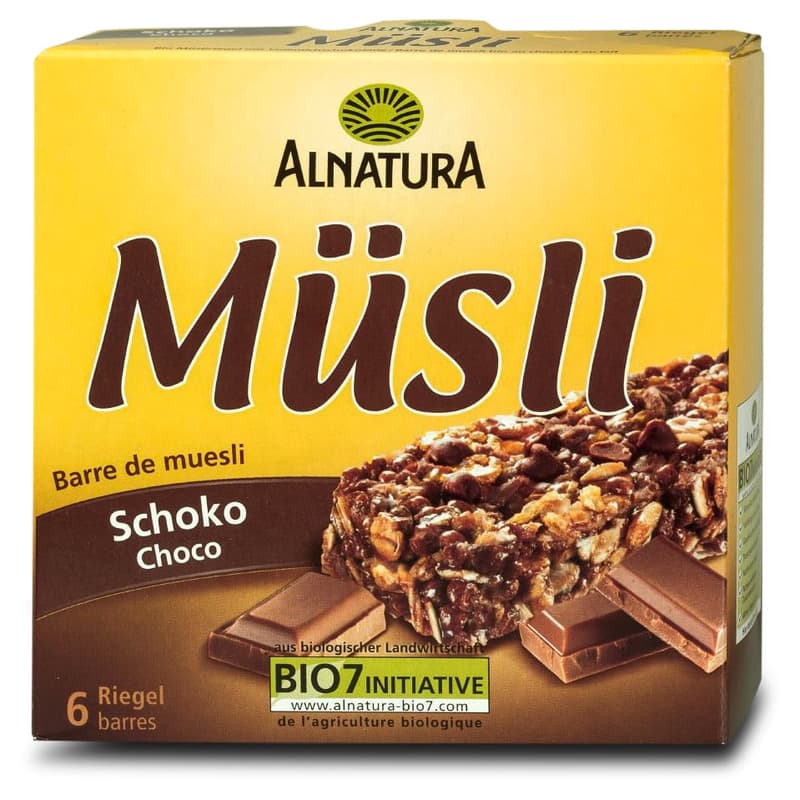 Alnatura Bio Müsli Riegel Schoko