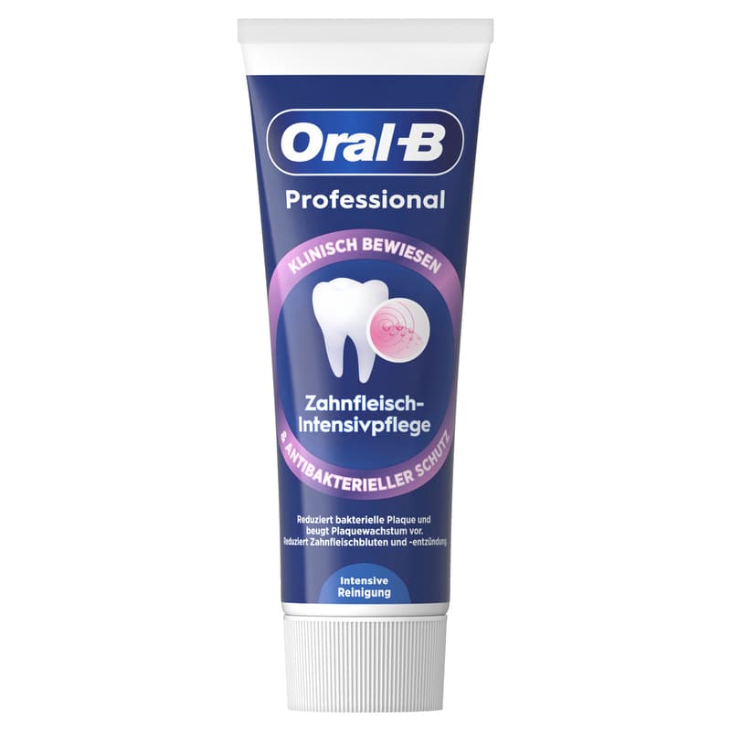 Oral-B Professional Zahnfleisch-Intensivpflege & Antibakterieller Schutz Zahncreme