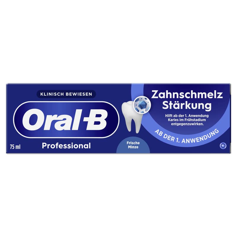 Oral-B Professional Enamel Strengthening Toothpaste, Fresh Mint