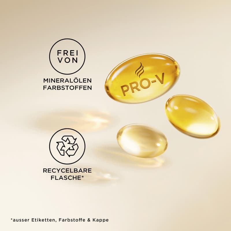 Pantene Pro-V Repair & Care Shampoo für Schwaches, Trockenes, Geschädigtes Haar