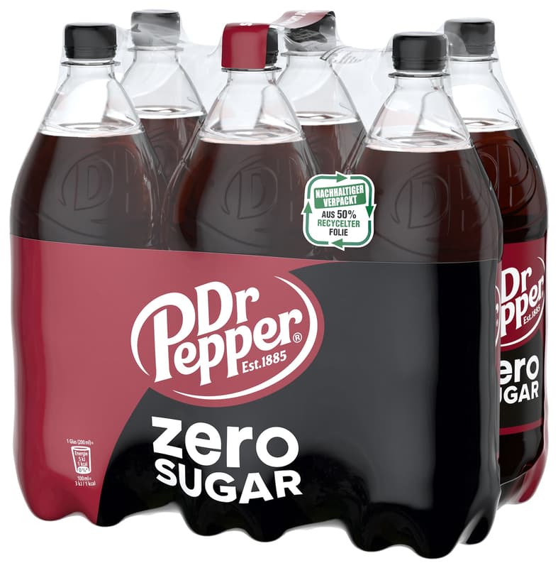 Dr Pepper Zero 6x1,25l (EINWEG)