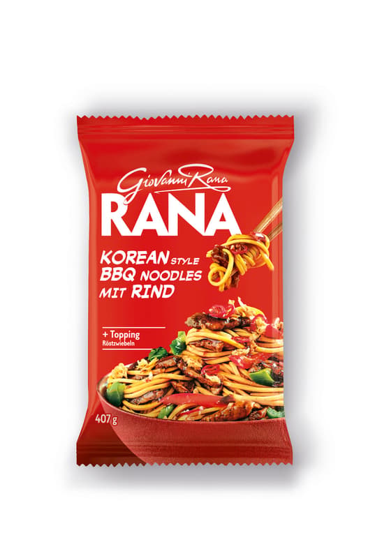 RANA Korean Style BBQ Noodles mit Rind