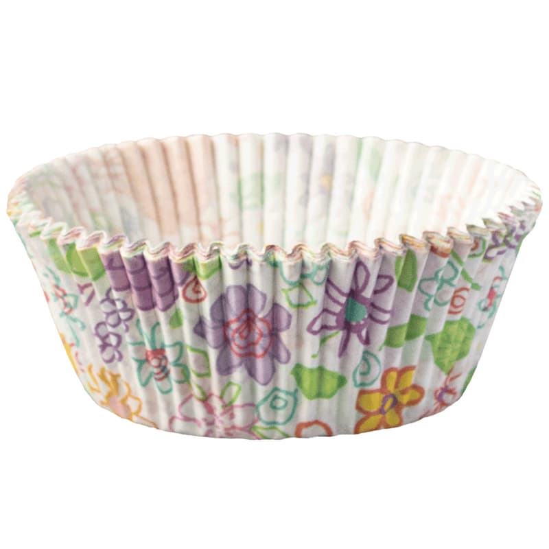Demmler Backförmchen Blumenwiese 50x25mm 60 Stück