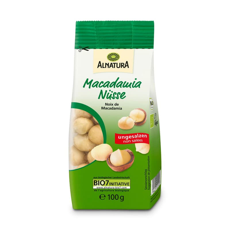 Alnatura Bio Macadamianüsse
