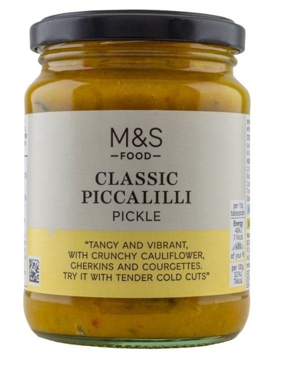 Marks & Spencer Piccalilli - eingelegtes Gemüse-Relish mit Senf