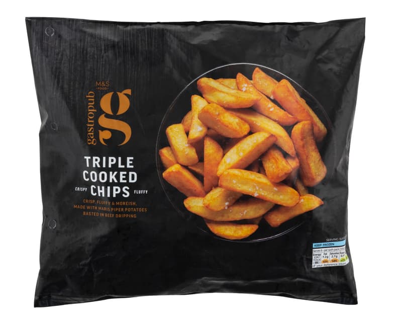 Marks & Spencer dicke Pommes Frites