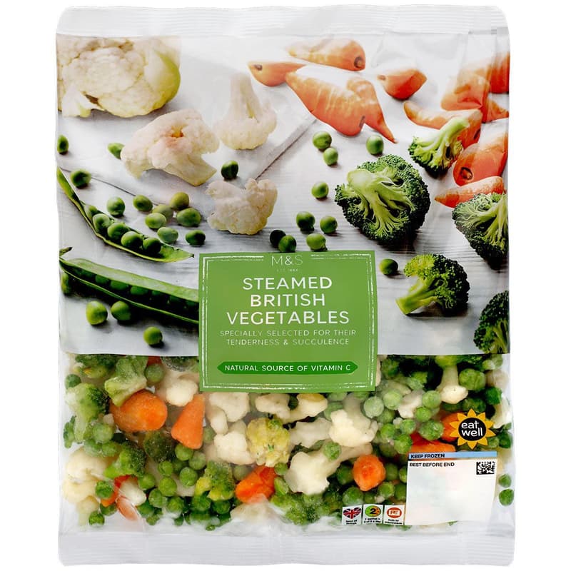 Marks & Spencer Gedämpfte Gemüsemischung