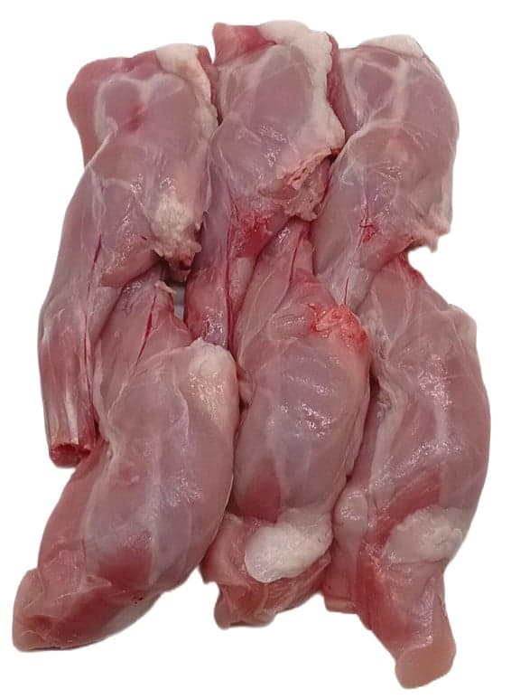 Beelitzer Kaninchen Vorderkeule 6 Stück