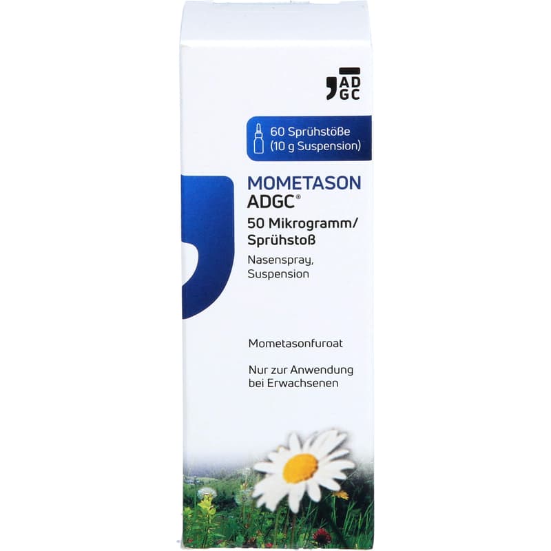 MOMETASON ADGC 50 μg/Sprühstoß Nasenspray 60