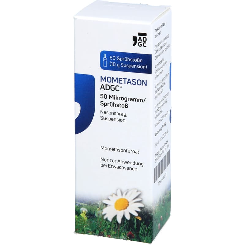 MOMETASON ADGC 50 μg/Sprühstoß Nasenspray 60