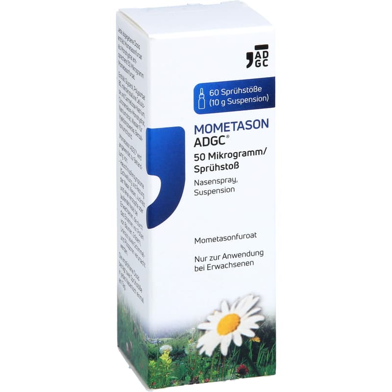 MOMETASON ADGC 50 μg/Sprühstoß Nasenspray 60