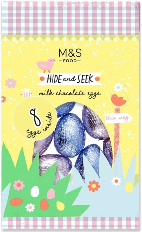 Marks & Spencer 8 Milchschokoladeneier