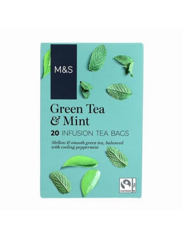 Marks & Spencer Grüner Tee mit Pfefferminze und Grüne Minze