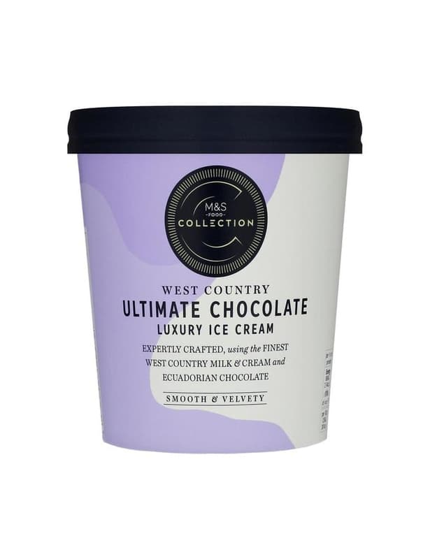 Marks & Spencer Schokoladen-Milcheis
