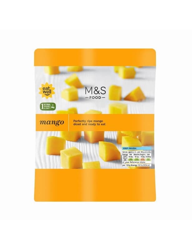 Marks & Spencer mango pieces